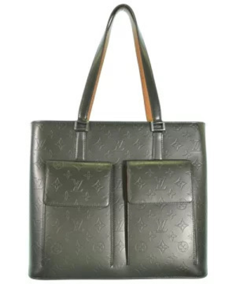 Louis Vuitton Monogram Mat Wilwood Tote Bag Noir black